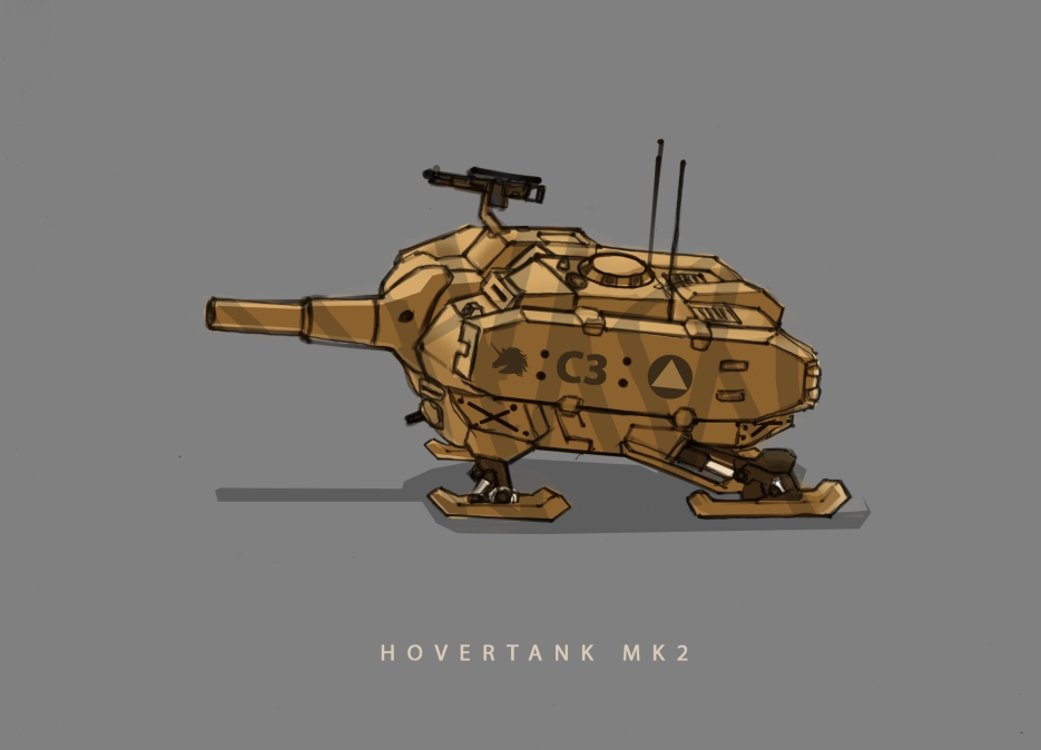real life hover tank